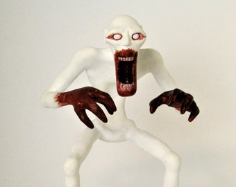 Figura SCP 096, figurina, giocattolo artistico, terrore, orrore, inquietante, creepypasta, regalo, collezione, decorazione, giocattolo di design, statua