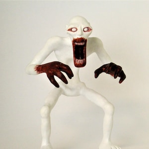 Figurine SCP 096, jouet d'art, terreur, horreur, effrayant, creepypasta, cadeau, collection, décoration, jouet design, statue