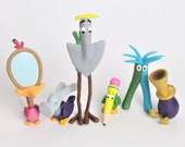 不思議の国のアリスのフィギュアパック ミラーバード、ハンマーバード