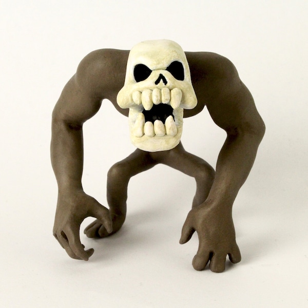 Figure inspired in SKULLMONKEYS, figurine, collection, gift, design toy, art toy