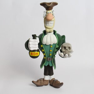 Figure inspired in Dr Livesey Treasure Island / Остров Сокровищ