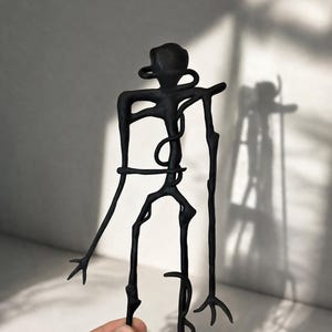 SCP 3008にインスパイアされたフィギュア、イケアマン、SCPフィギュア