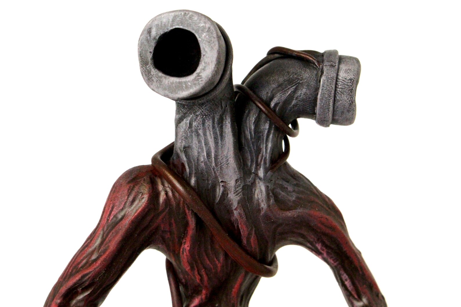 Figure inspired in Pipe head Horror zone figurine toy art Etsy México