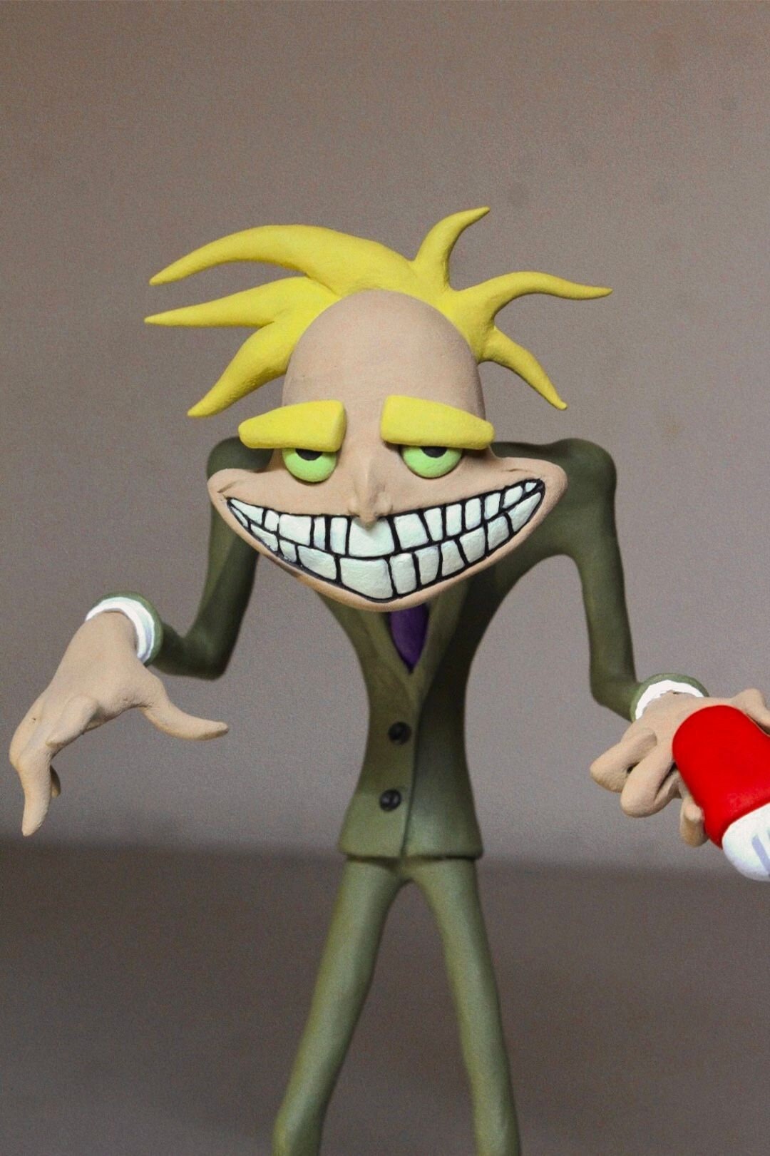 Fred Courage the Cowardly Dog Figure - Etsy Finland