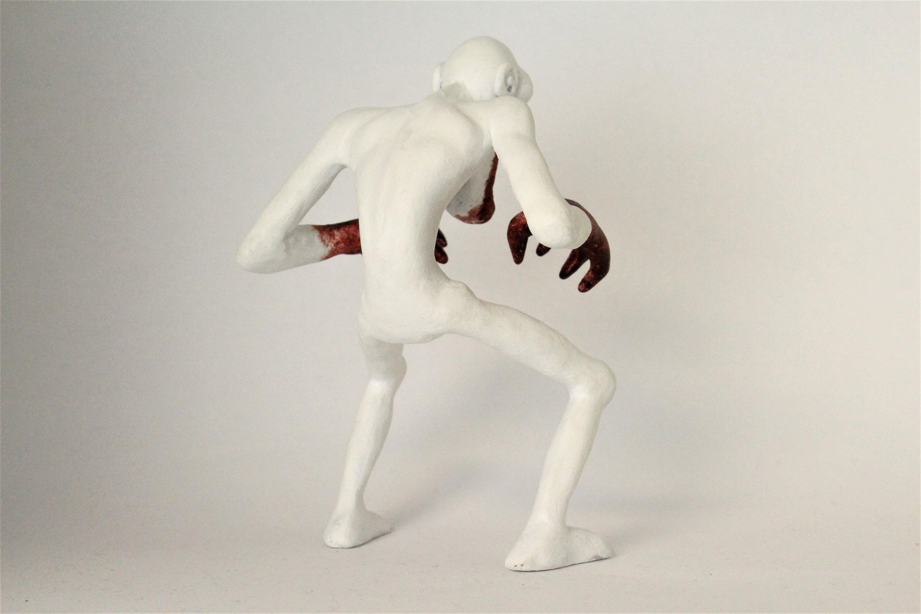 SCP 096 Figure Figurine Art Toy Terror Horror Creepy 