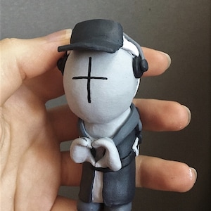 Figure inspired in Deimos, madness combat, I can make you a custom figure, deimos