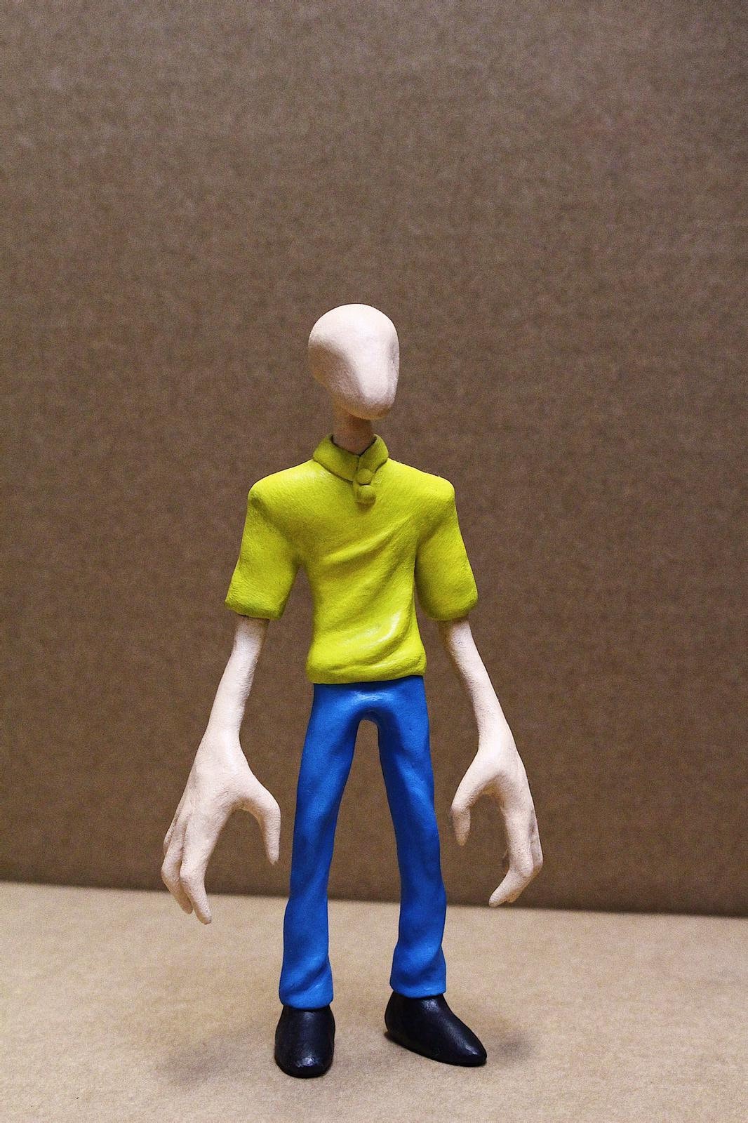 Figure Inspired in SCP 3008 Ikea Man Scp Figure Scp 