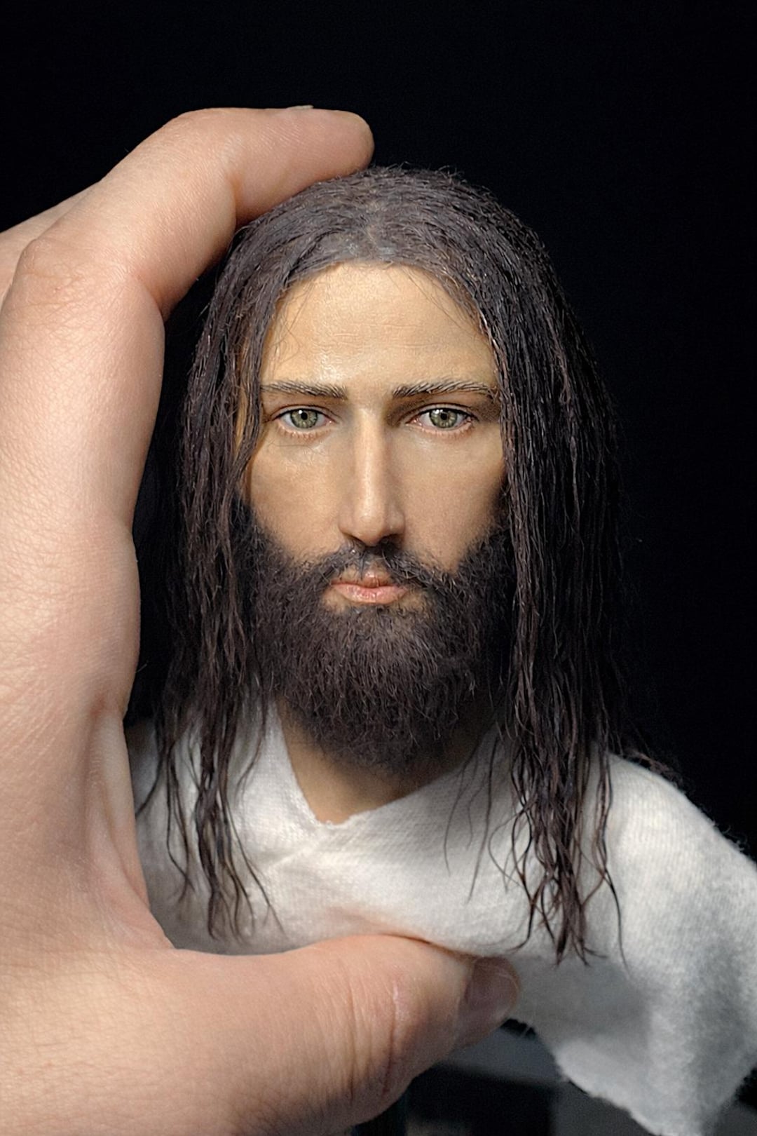 Jesus Christ Realistic Bust Figure - Etsy