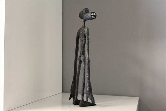 Figure Inspired In Siren Head Cm Paper Mache Siren Head Etsy