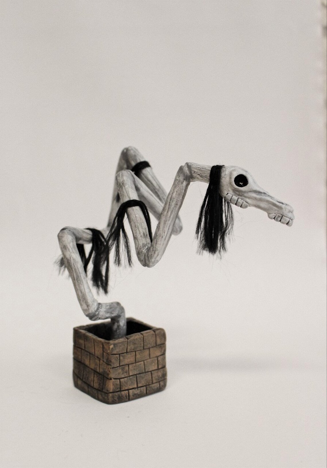 Figure Inspired in Long Horse Horror Figure Creepypasta Etsy