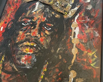 Biggie Smalls Art Print – 8x10 Wall Art, Notorious B.I.G. Poster, Hip Hop Legend Artwork, Rap Icon Decor, Music Lover Gift