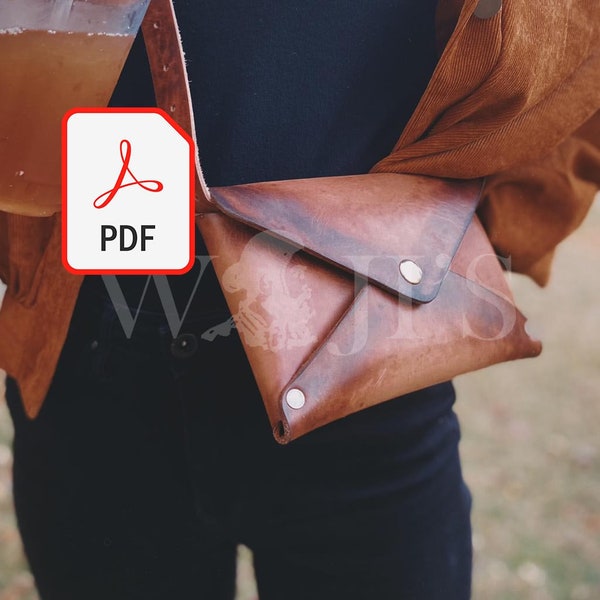 CROSSBODY PDF pattern| No stitch| crossbody leather bag pattern| crossbody for women| patina crossbody| leather pattern pdf| diy pattern