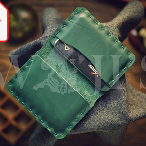 Monedero pequeño patrón PDF/ Patrón cuero pdf/ Monedero cuero patrón pdf/ Patrón billetera/ Patrón DIY/ Monedero bifold/ Monedero hecho a mano/