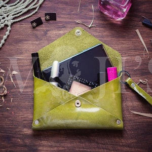 Patrón bolso cosmético cuero PDF/ Patrón bolso clutch/ Patrón billetera mujer/ PDF cuero sin coser/ Patrón billetera Pdf/ Patrón bolso cuero