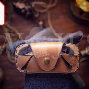 Leather Sunglasses Case Pattern| Sunglasses Case Pattern PDF| Sunglasses Case| Sunglasses Case Leather| Leather Patterns and Templates PDF