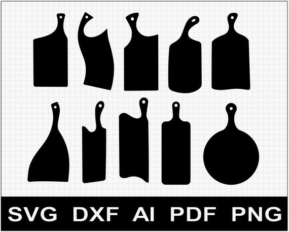 Set 5: 10x Charcuterie Serving Board Pattern Templates SVG / - Etsy