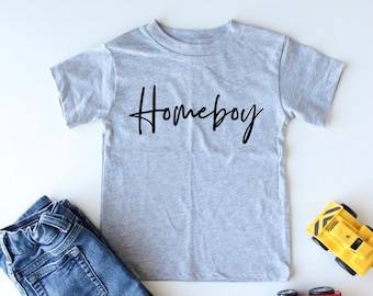 Homeboy - Kids Style Shirt - Trendy Kids Shirt - Kids Style - Kids Gift Idea - Cool Kids Shirt - Cute Kids - Funny