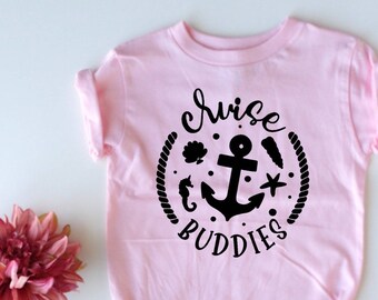 Cruise Buddies (KIDS) - Cruise - Matching shirts - Family Trip - Matching Cruise Shirts - Kids Cruise - Custom Cruise Shirt - Kids Cruise
