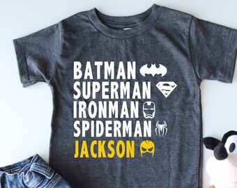 little girl superhero shirts