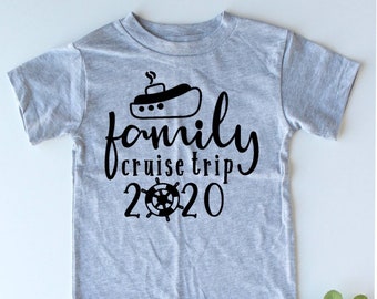 Family Cruise Trip 2020 (KIDS) - Cruise - Matching shirts - Family Trip - Matching Cruise Shirts - Kids Cruise - Custom Cruise Shirt