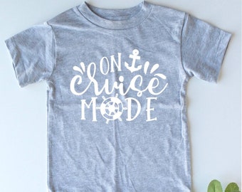 On Cruise Mode (KIDS) - Cruise - Matching shirts - Family Trip - Matching Cruise Shirts - Kids Cruise - Custom Cruise Shirt - Kids Cruise