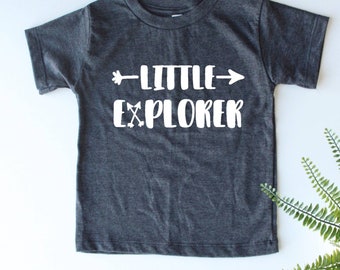 Little Explorer - Kids Shirt - Trendy Kids Shirt - Kids Style - Kids Gift Idea - Cool Kids Shirt - Cute Kids Shirt - Boy - Girl - Shirt