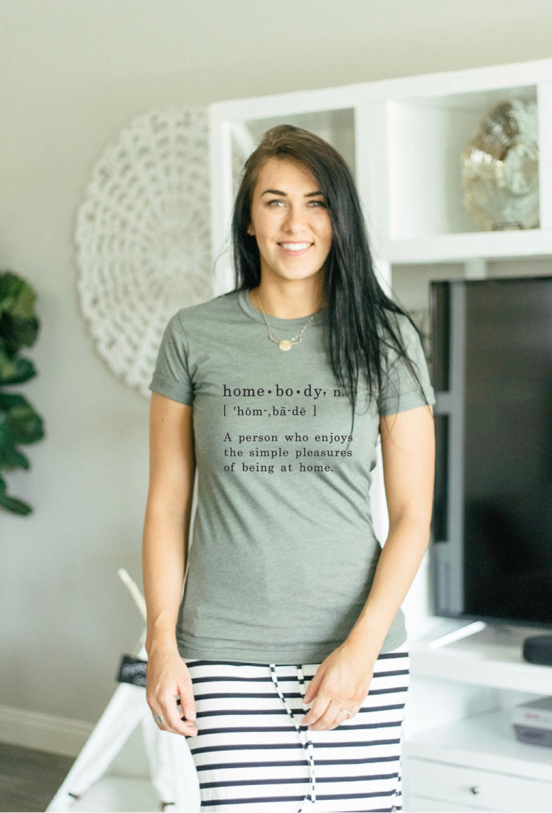 Homebody - Homebody Definition Shirt - Let's Stay in - Let's Stay Home