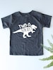 Two - A - Saurus - 2nd Second Birthday Dinosaur Shirt - 2 Years Old - Dinosaur Party - Dino Shirt - T Rex Birthday Shirt - Trendy Kids Shirt 