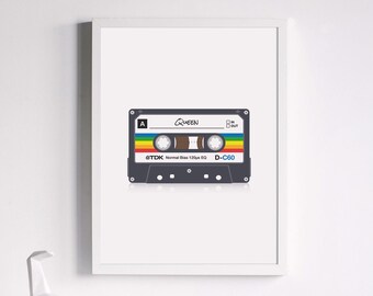 Cassette Tape - Poster - buymecool