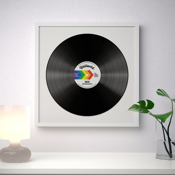 Vinyl Record Wall Art DIY - Mom it Forward  Record wall art, Music decor,  Record wall