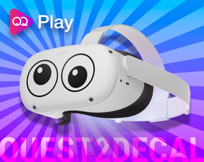 Googly Eyes Oculus Quest 2 Vinyl Decal Sticker Etsy