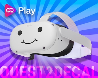 Lil' Questy Plushie Mascot Oculus Quest 2 Vinyl Decal Sticker