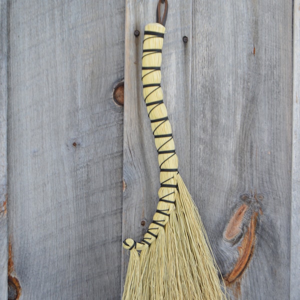 Handcrafted Rooster Tail Whisk Broom