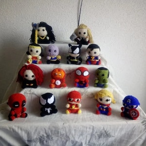 Superheldenpuppen