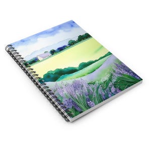 Wildflower Field Spiral Notebook: Floral Ruled Line Journal - Etsy