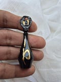 Vintage Handmade Brass Surma Dani: Eyeliner Powder Container