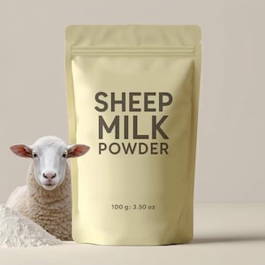 Freeze-Dried Sheep Milk Powder: 100% Natural, Gluten-Free | 100g / 3.5oz