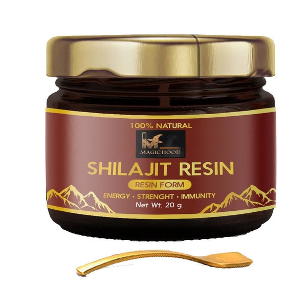 Organisches 100 % reines Himalaya-Shilajit-Harz (handgefertigtes Verfahren)