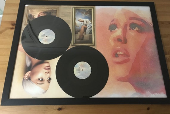 Ariana Grande Dolcificante 12 Disco in vinile fatto a mano Fan Art  Rinascimento -  Italia