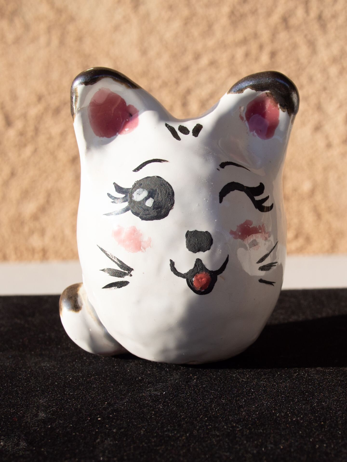 Chat Mimi, Céramique Fait Main 100% Unique