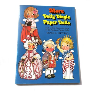 Vintage Paperdoll Books - Etsy