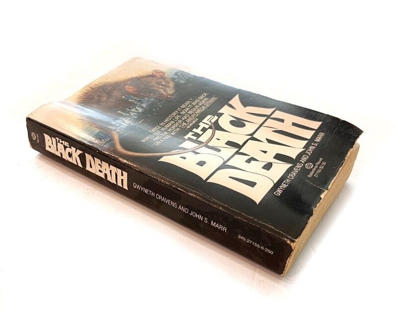 The Black Death di Gwyneth Cravens e John S Marr Prima edizione Ballantine 1978 immagine 2