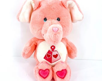 Peluche de elefante Lotsa Heart de Care Bear Cousins, 2004