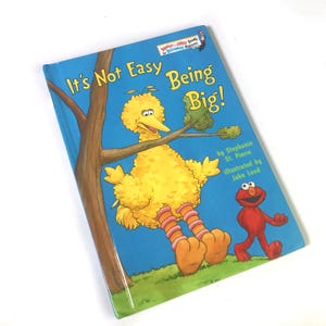 Vintage Sesamstraße Nicht einfach, groß zu sein Erste Ausgabe Retro Kinderbuch von Dr. Seuss "Hell und früh für beginnende Anfänger"