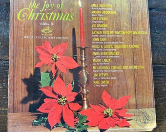 The Joy Of Christmas Volume II Vintage VInyl LP Record Album RCA Victor