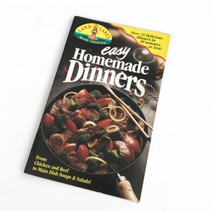 Land O Lakes Easy Homemade Dinners 49105 Vintage Softcover Kochbuch 1993