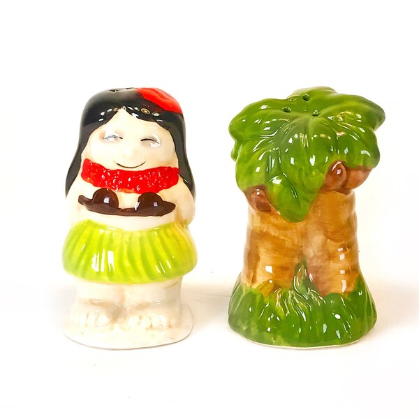 Palm Tree Salt and Pepper Etsy