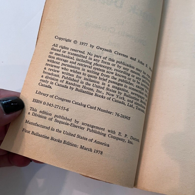 The Black Death di Gwyneth Cravens e John S Marr Prima edizione Ballantine 1978 immagine 3