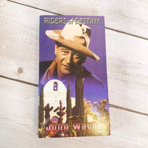 John Wayne Riders of Destiny Vintage VHS