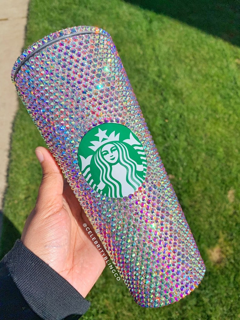 rhinestone starbucks tumbler